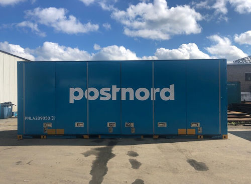 Steel waste container - HL SBD - Ecopress group - side-loading / for urban waste / recycling