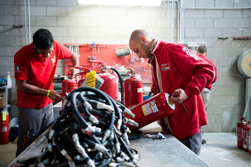 Gas extinguisher - Gielle industries - mobile