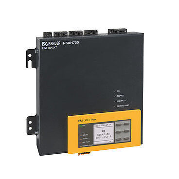 Grounding resistor monitoring device - LINETRAXX® NGRM700 - BENDER GmbH & Co KG - ground fault / continuous