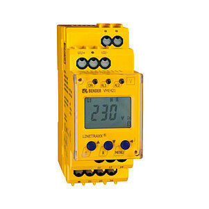 Frequency monitoring relay - LINETRAXX® VME421H - BENDER GmbH & Co KG - over-voltage / under-voltage / 1 NO/NC