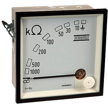 Electrical resistance measuring device - BENDER GmbH & Co KG - electronic / industrial / for electrical networks