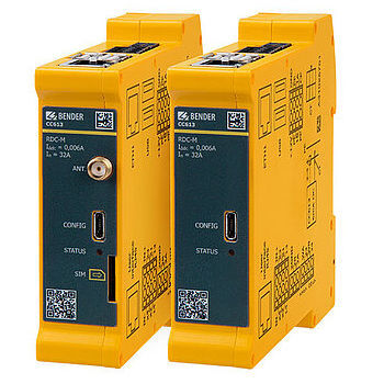 Electric vehicle charge controller - CC613  - BENDER GmbH & Co KG - monitoring / with wireless connexion / Modbus