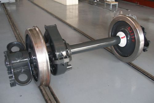 Metro railway wheelset - PJSC Kryukovsky Railway Car Building Works