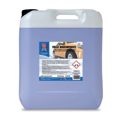 Cleaning detergent - PRELUX MONOCOMPONENTE - Sepca Srl - for auto body / high-performance / concentrated