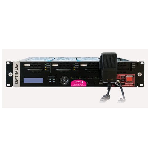 Audio interface - IF-8P4ETH - Optimus - analog