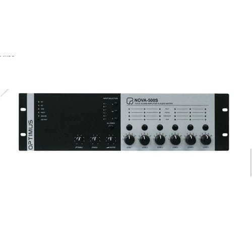 Audio amplifier - NOVA-500S - Optimus - power / microphone