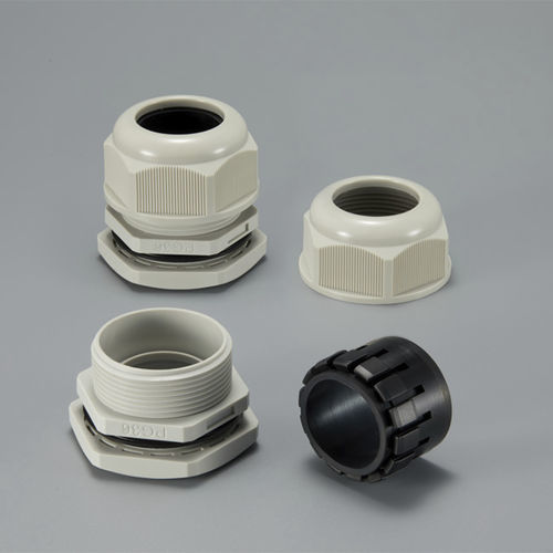 Nylon cable gland - PG-PA series - YUEQING YISEN ELECTRONIC TECHNOLOGY CO.,LTD. - IP66 / PG thread