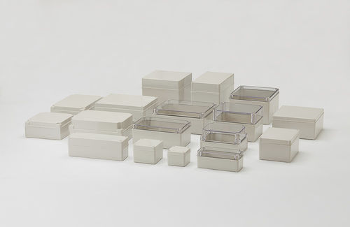 Wall-mount enclosure - P series - YUEQING YISEN ELECTRONIC TECHNOLOGY CO.,LTD. - rectangular / square / ABS