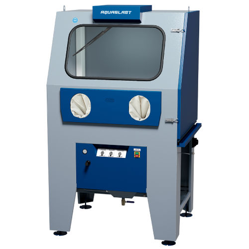 Vapor blast cabinet - STANDARD 1100 - Aquablast-tech - manual / with turntable / stainless steel