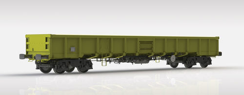 Wheeled carrier - JNA UK - Greenbrier Europe - heavy-duty / dump
