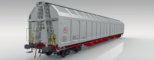Wheeled carrier - H01A - Greenbrier Europe - for pallet
