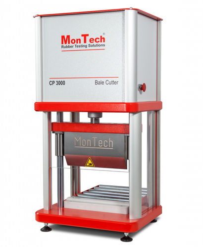 Knife cutting machine - CP 3000  - MonTech Werkstoffprüfmaschinen GmbH - for rubber / sample / blocks