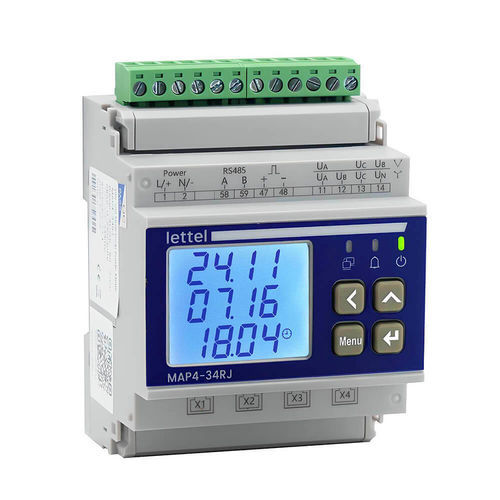 power meter with power quality and harmonic analyzer - Lettel