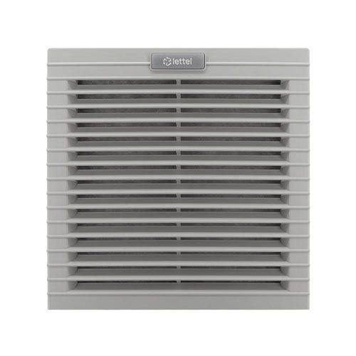 Plastic ventilation grill - GTA-223-FF - Lettel - square / with dust filter