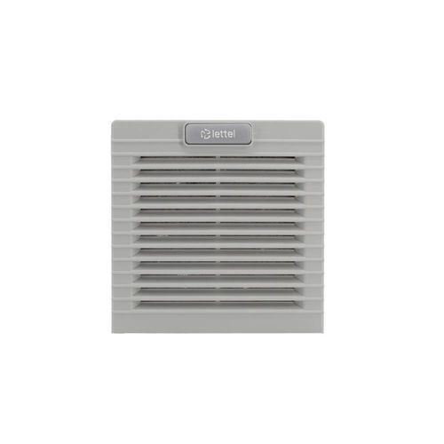 Plastic ventilation grill - GTA-92-FF - Lettel - square / with dust filter