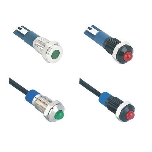 LED indicator light - SVEM8 series - Lettel - panel-mount / IK06 / IP67