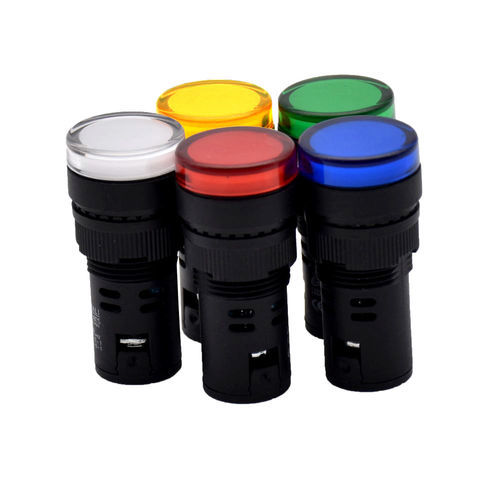 LED indicator light - SVE1-16 MONO LED - Lettel - panel-mount / IP67 / AC/DC