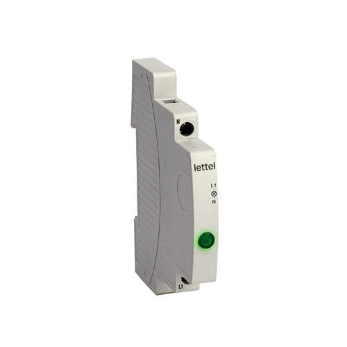 Steady indicator light - SVM1B-G - Lettel - LED / DIN rail / robust