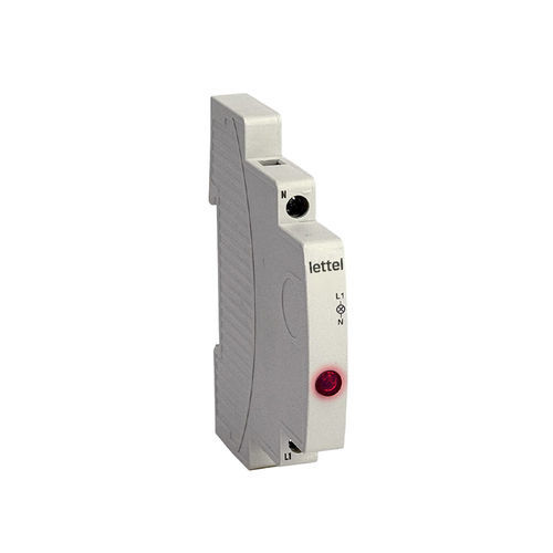 LED indicator light - SVM1B-R series - Lettel - DIN rail / robust / AC/DC