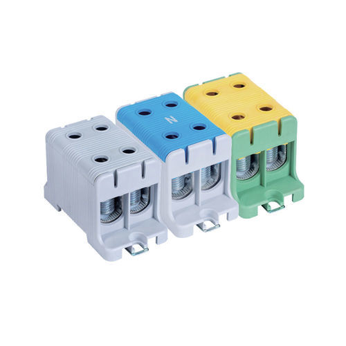 DIN rail-mounted terminal block - DTB-2E95x series - Lettel - panel-mount / screw connection / insulated