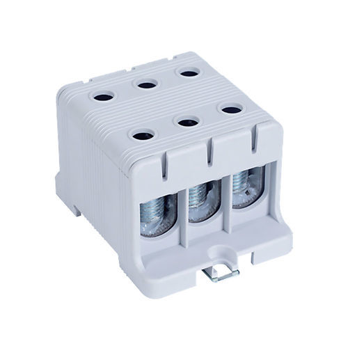 Panel-mount terminal block - DTB-3E95 - Lettel - DIN rail-mounted / screw connection / high-current