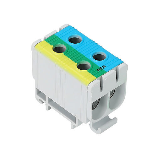 DIN rail-mounted terminal block - DTB-2E50PEN - Lettel - panel-mount / screw connection / insulated