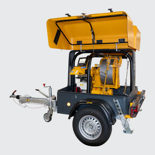 Electric capstan winch - TL 2019 DR73/MP - Vetter GmbH Kabelverlegetechnik - for cables / rope