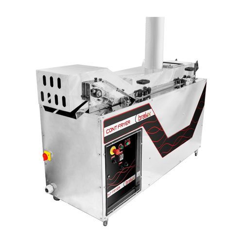Continuous industrial fryer - Bralyx - deep-fat / vegetable / for snacks