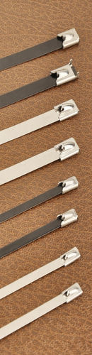Plastic cable tie - CT series - Paprsky Energy - stainless steel