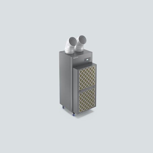 Mobile air purifier - FS 70 Pocket filter - Qleanair - filter / for warehouse / industrial