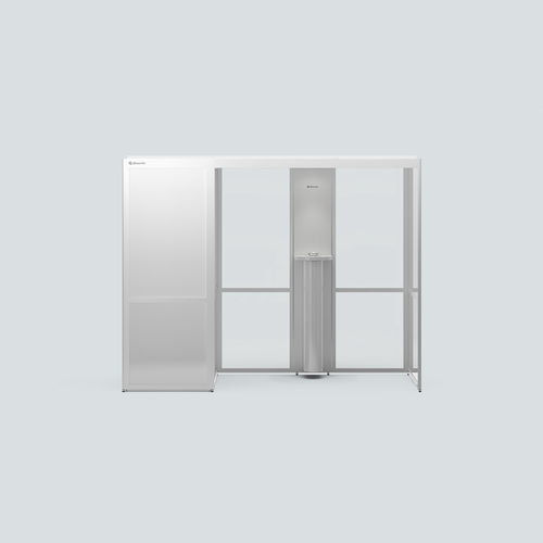HEPA filter smoking booth - S 60 - Qleanair - activated carbon / fireproof