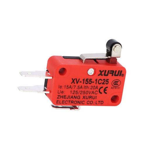 Lever micro-switch - XV-15 series (15A) - XURUI - single-pole / IP40 / UL