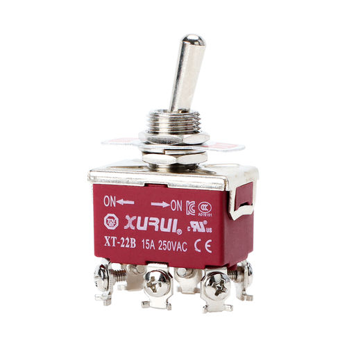 Toggle switch - XT series - XURUI - bipolar / 4-pole / 3-pole