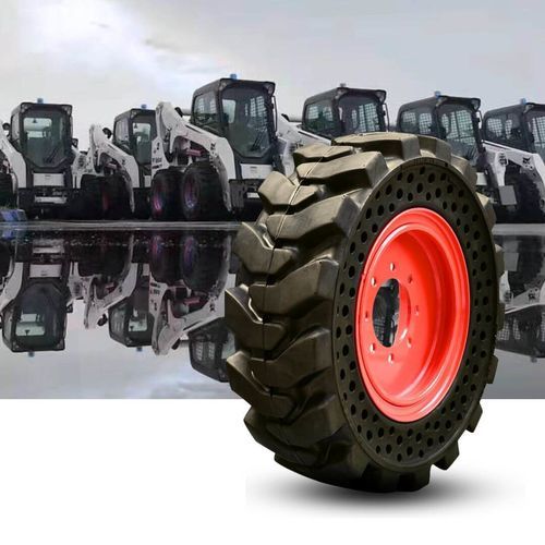 Industrial tire - 10-16.5 ( 31&times;10-16 ) - Geelanter Solid Tires Co., Ltd., - for skid steer loaders / 16" / solid wheel