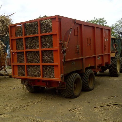 Dump trailer - CS 140 - Deves - for bulk materials / 2-axle / with hydraulic braking