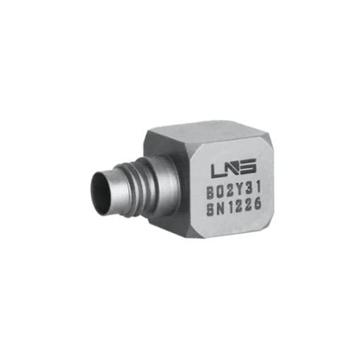 Triaxial accelerometer - B02Y31 - LNS Dynamics LLC - IEPE / adhesive / for general purposes