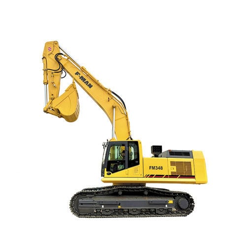 Large excavator - FM348 - Xuzhou FMAN Construction Machinery Manufacture Co., Ltd. - crawler / diesel / mining and quarrying