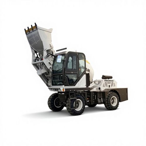 Self-loading concrete mixer - FM535SLA - Xuzhou FMAN Construction Machinery Manufacture Co., Ltd.