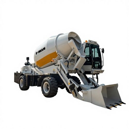 Self-loading concrete mixer - FM540SLA - Xuzhou FMAN Construction Machinery Manufacture Co., Ltd.