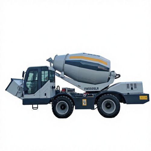 Self-loading concrete mixer - FM550SLR - Xuzhou FMAN Construction Machinery Manufacture Co., Ltd.