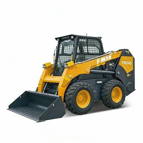 Skid steer loader with combustion engine - FM240 - Xuzhou FMAN Construction Machinery Manufacture Co., Ltd.