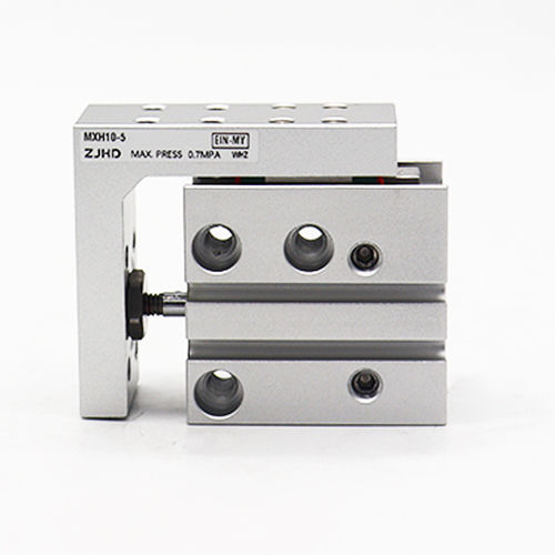Pneumatic cylinder - MXH10-5 - ZJHD Automation Technology Co., Ltd. - precision / short-stroke / with integrated guides
