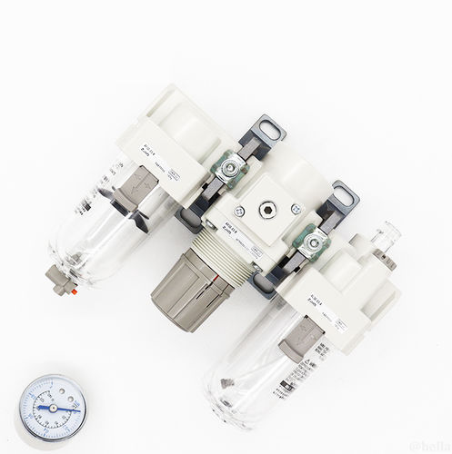 Air filter-regulator-lubricator - AC30-03-B - ZJHD Automation Technology Co., Ltd. - compressed air / for compressors / polycarbonate