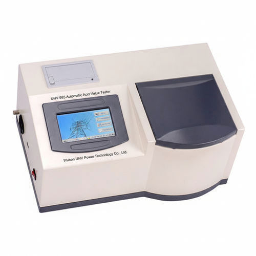 Acidity testing device - UHV-665 - Wuhan UHV Power Technology Co.,Ltd. - automatic / fully-automatic / for oil