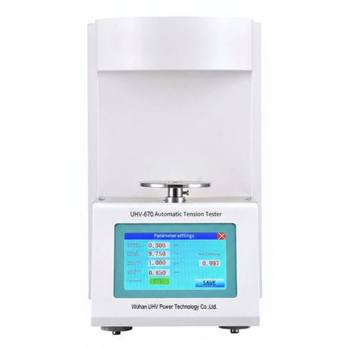 Surface and interfacial tension measurement tensiometer - UHV-670 - Wuhan UHV Power Technology Co.,Ltd. - for oil-water interfacial tension / with touch display / automatic