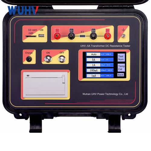 Resistance tester - UHV-5A - Wuhan UHV Power Technology Co.,Ltd. - low-resistance / safety / for transformers