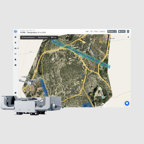 Reporting software - Sitemark - planning / construction / centralized