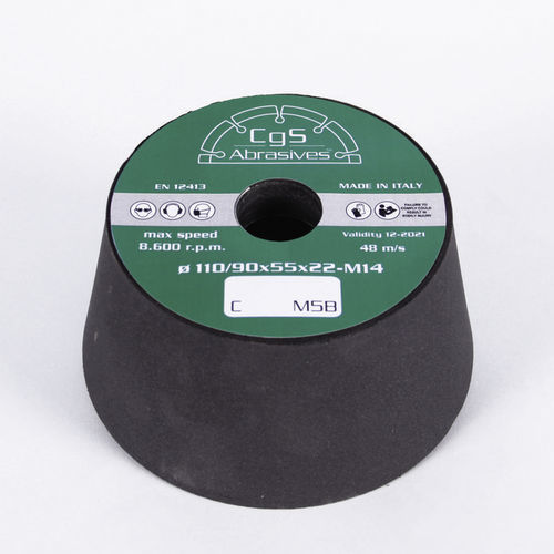 Cup grinding wheel - CgS Abrasives - finishing / beveling / honing