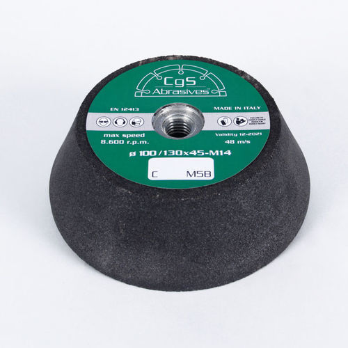 Cup grinding wheel - CgS Abrasives - beveling / honing / silicon carbide