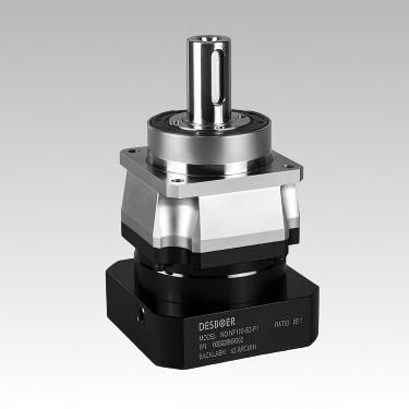 Planetary servo-gearbox - NF series - DESBOER - helical gear / coaxial / solid-shaft